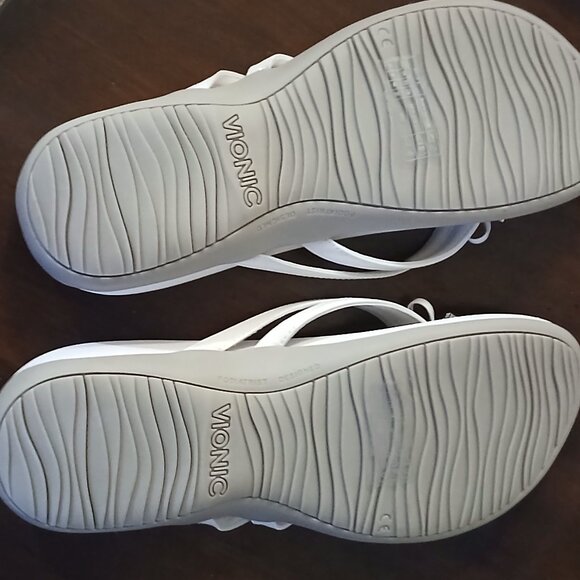 Vionic Bow Thong Sandals - Bella Anniversary - Picture 5 of 9